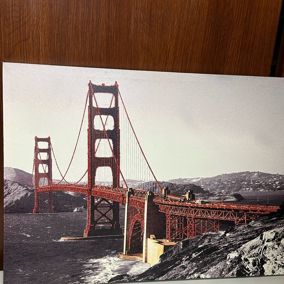 Wall canvas print decor Golden Gate Bridge - Picture 7 of 13